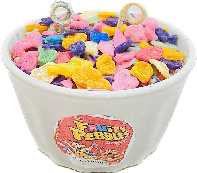 Fruity Pebble Candle