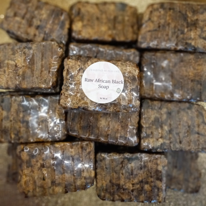 African Black Soap 3.5oz - Fragrance of Elegance