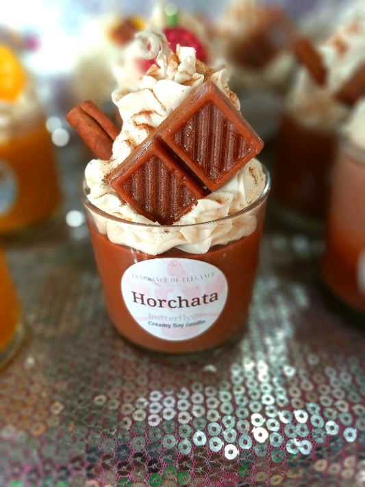 Horchata butterflysie Pastry Candle - Fragrance of Elegance