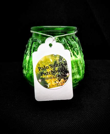 Palo Santo Patchouli lotion candle