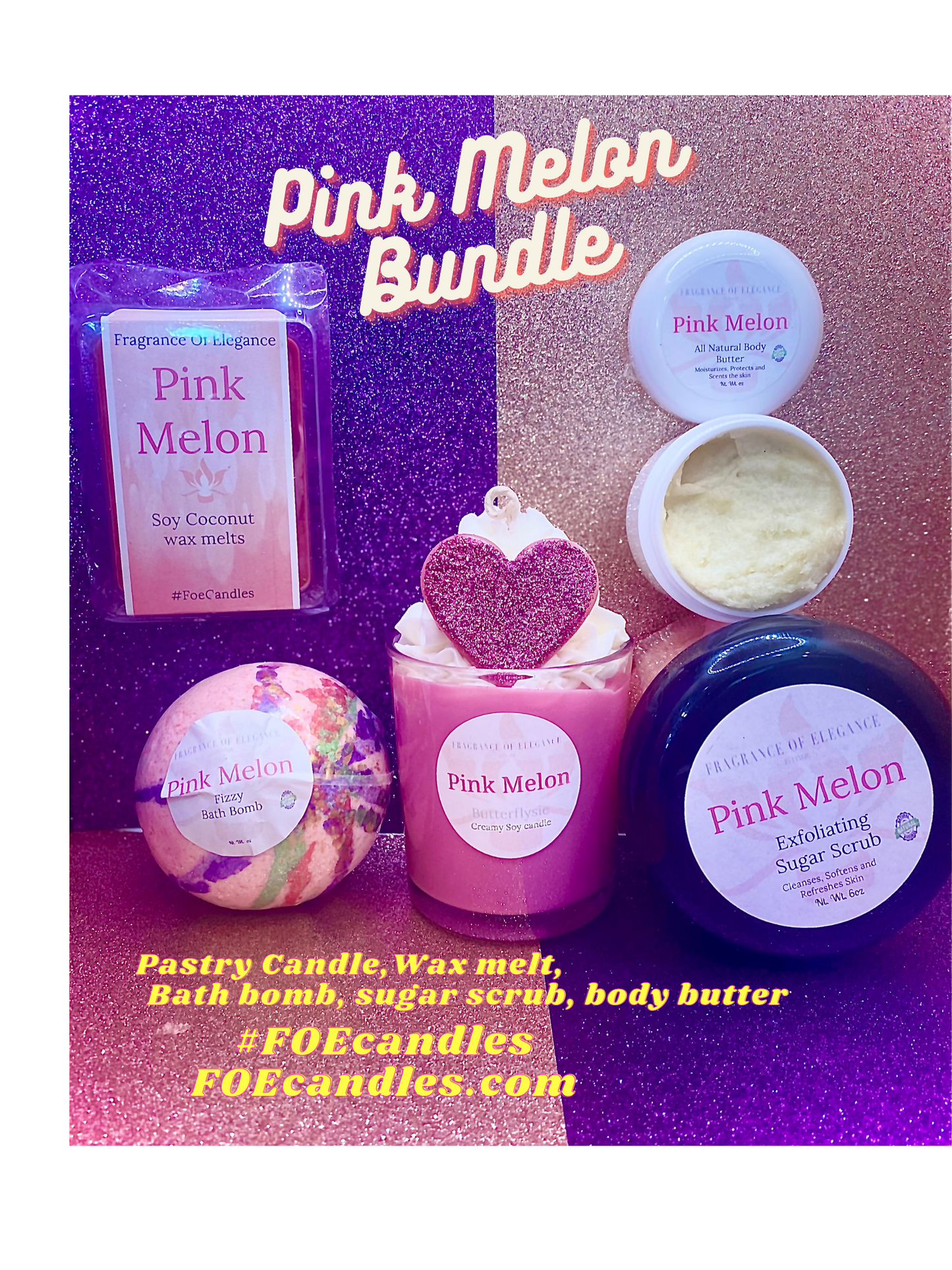 Pink Melon Fragrance Bundle